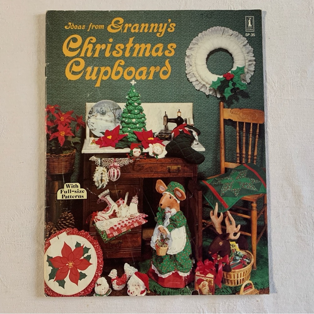 Craft Book “Ideas From Granny’s Christmas Cupboard” Patterns Instructions Makes